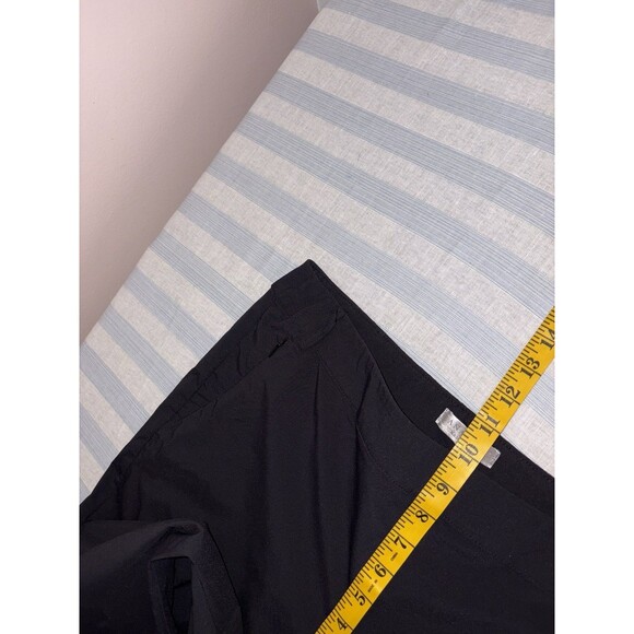 ANATOMIE Luxe Travel Capri Cropped Pants Women's Large 17" Inseam Black Stretch - Picture 11 of 12